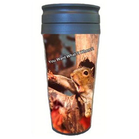 SONGBIRD ESSENTIALS Poly Thermal Mug You Want What When SEEK7606